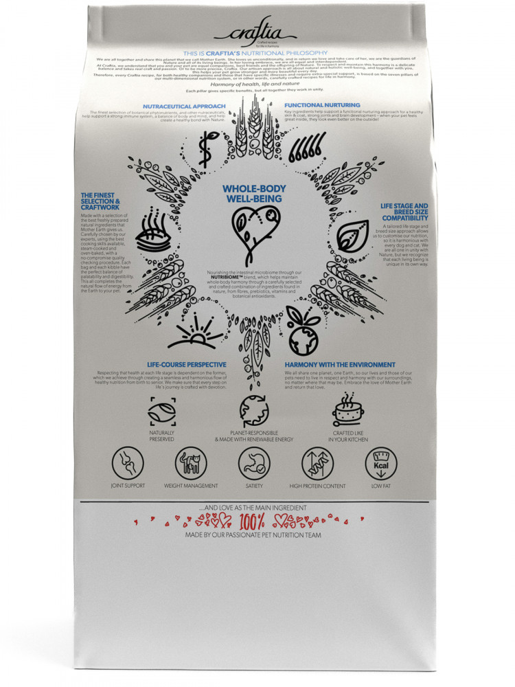 Сухой корм CRAFTIA GALENA CAT WEIGHT MANAGEMENT (Obesity) для кошек при избыточном весе