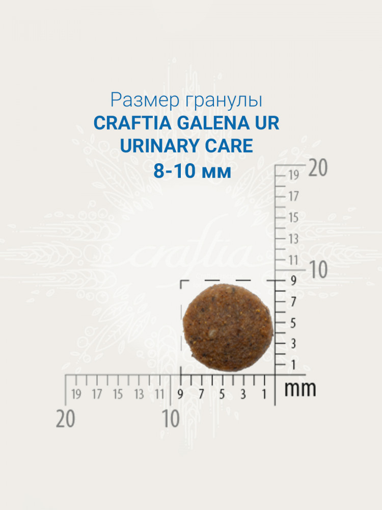   Сухой корм CRAFTIA GALENA CAT URINARY CARE для кошек для растворения струвитных камней