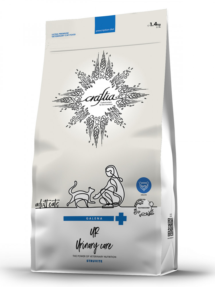   Сухой корм CRAFTIA GALENA CAT URINARY CARE для кошек для растворения струвитных камней