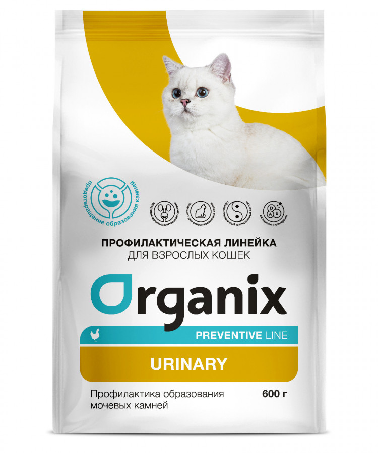 Organix Preventive Line Urinary сухой корм для кошек