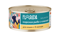 FLORIDA консервы Для кошек &quot;Морская рыба с клюквой&quot;