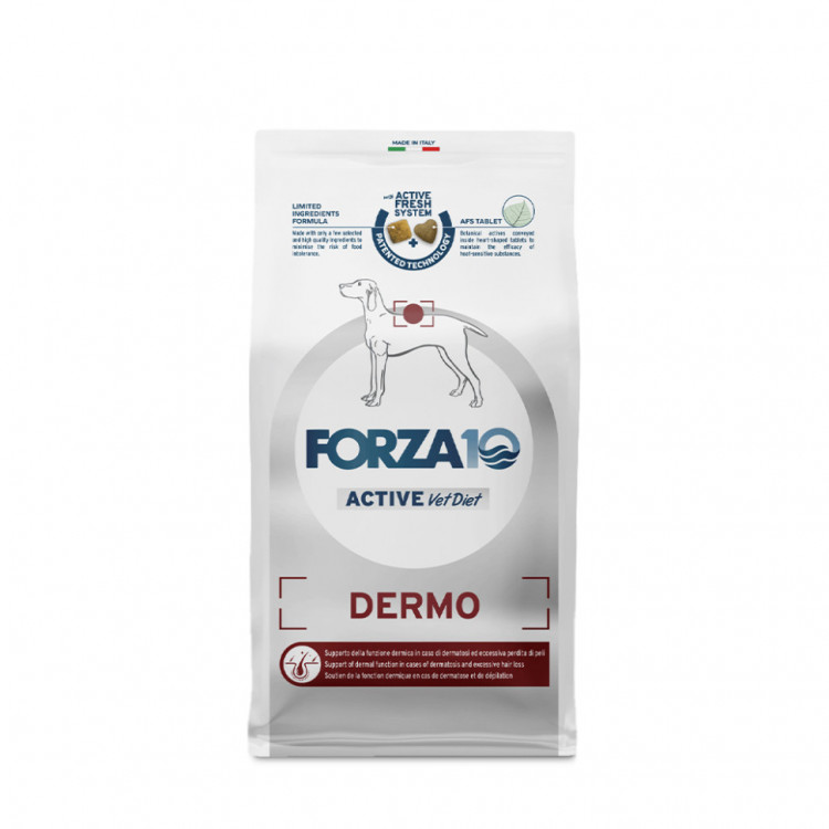 Forza10 Active Dermo сухой корм для взрослых собак всех пород с патологиями кожного покрова