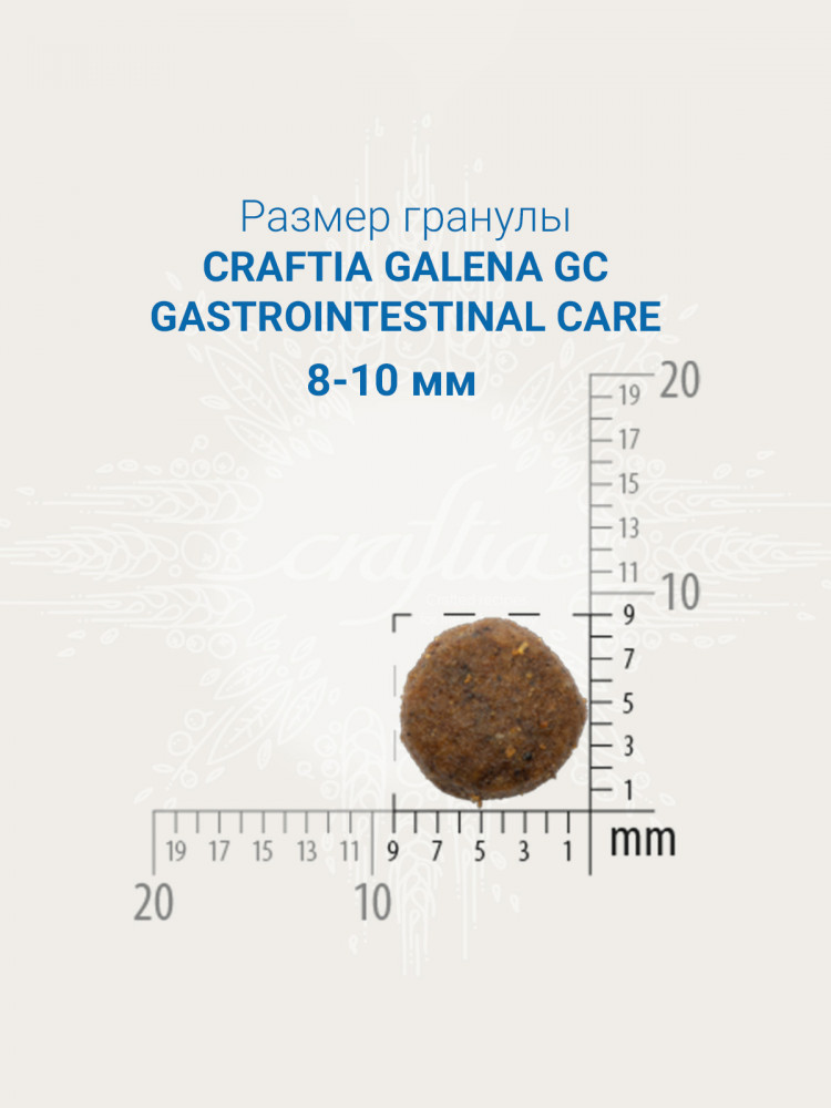   Сухой корм CRAFTIA GALENA CAT GASTROINTESTINAL CARE для кошек при заболеваниях ЖКТ