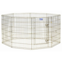 Midwest вольер 8 панелей позолоченный цинк