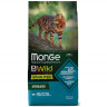   Сухой корм Monge Cat BWild GRAIN FREE для стерилизованных кошек, беззерновой, из тунца