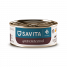 Влажный корм SAVITA Gastrointestinal для взрослых кошек, ветеринарный диетический при расстройствах пищеварения (12 шт по 100 г)