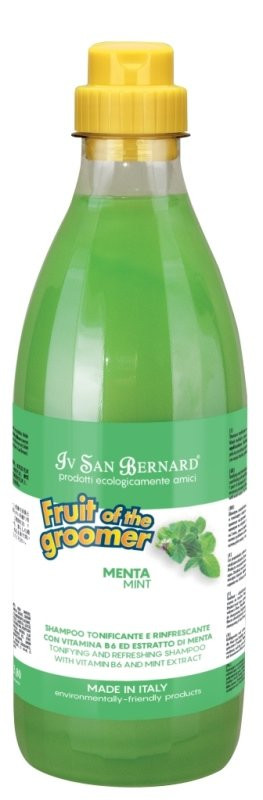 Шампунь для собак и кошек Iv San Bernard Fruit of the Groomer Mint для любого типа шерсти с витамином В6