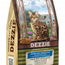 Сухой корм Dezzie для взрослых кошек с чувствительным пищеварением с курицей и индейкой