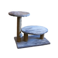 Зооэкспресс когтеточка для кошек &quot;Столбик&quot; 2 полки