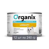 Organix Preventive Line консервы Urinary для кошек &quot;Профилактика образования мочевых камней&quot; 12 шт по 240 г