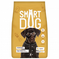 Smart Dog Корм для взрослых собак крупных пород, с курицей
