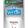 Farmina Vet Life Cat Hepatic для кошек, поддержание работы печени при хронической печеночной недостаточности