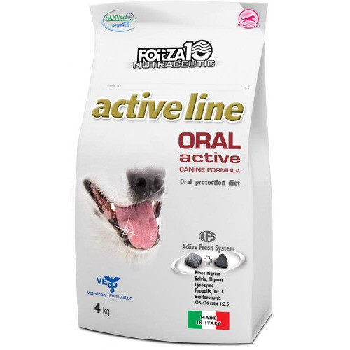Forza10 Active Oral сухой корм для взрослых собак всех пород с проблемами ротовой полости и верхних дыхательных путей