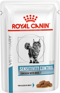 Royal Canin Sensitivity Control (Курица, пауч) - влажный корм для кошек при пищевой аллергии/ непереносимости