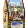 Сухой корм Dezzie для взрослых кошек, живущих в помещении с курицей и говядиной
