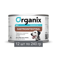 Organix Preventive Line консервы Gastrointestinal для собак &quot;Поддержание здоровья ЖКТ&quot; 12 шт по 240 г