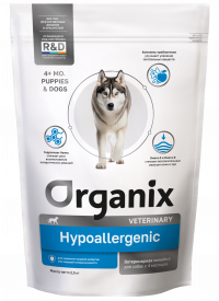 Organix vet HYPOALLERGENIC сухой диетический корм для собак при пищевой аллергии