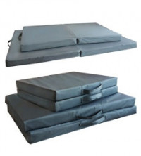 Лежанка для собак, матрац &quot;Аквастоп&quot; 2-х секционный, со съемным чехлом