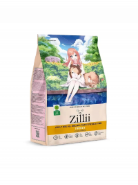 Сухой корм ZILLII Adult Dog Sensitive Digestion для взрослых собак с чувствительным пищеварением, индейка