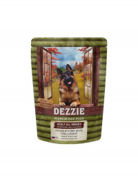 Сухой корм Dezzie для взрослых собак с курицей и говядиной
