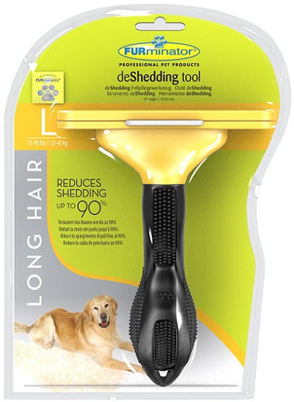 Furminator для собак крупных длинношерстных пород Long Hair Large Dog 10 см