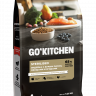 GO'KITCHEN Полнорационный сухой корм для стерилизованных взрослых кошек в с индейкой и бурым рисом 1
