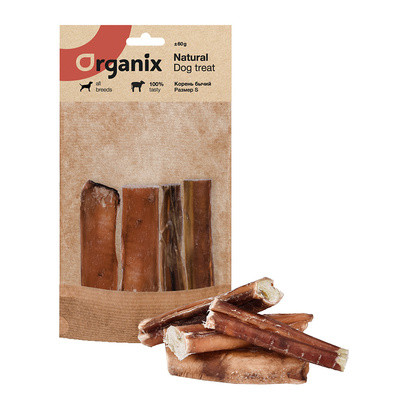 Organix Премиум лакомство бычий корень S