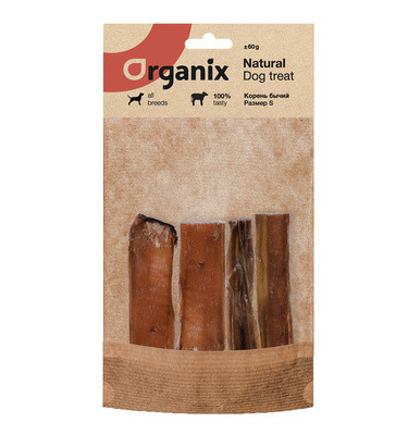 Organix Премиум лакомство бычий корень S