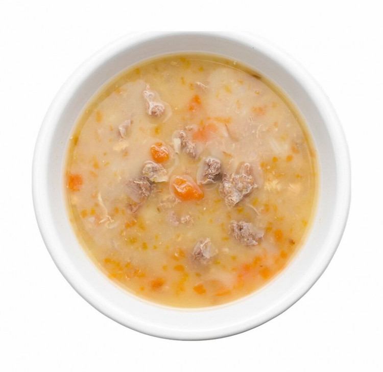 Organix - Паучи консервированный суп для котят, с говядиной, овощами и рисом