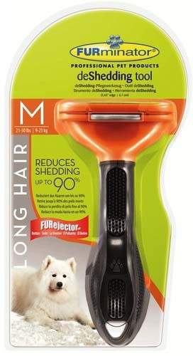 Furminator для собак средних длинношерстных пород Long Hair Medium Dog 7 см