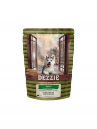 Сухой корм Dezzie для щенков с курицей и индейкой