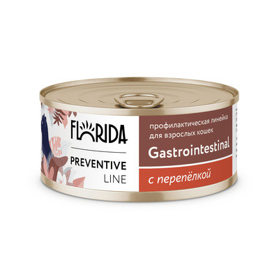 Florida Preventive Line консервы Gastrointestinal для кошек