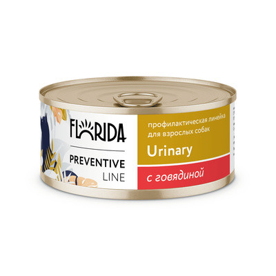 Florida Preventive Line консервы Urinary для собак