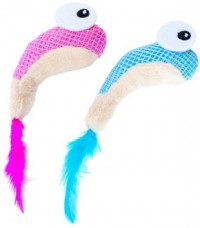 Petstages Игрушка для кошек Dental &quot;Креветки&quot; 2 шт. с кошачьей мятой, 7 см