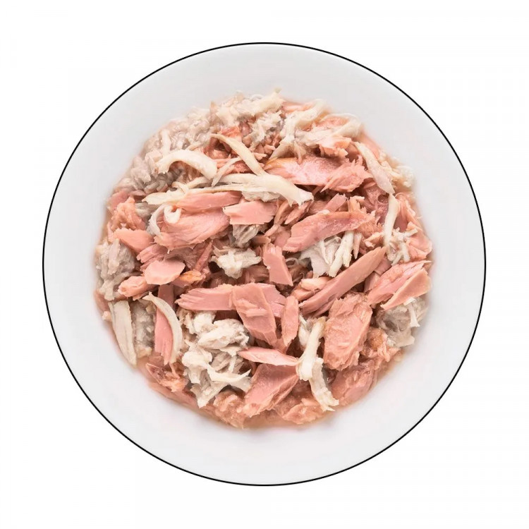 Grandorf консервы для кошек филе тунца с куриной грудкой в собственном соку (упаковка 6 шт по 70 гр)