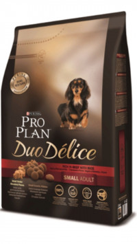 Pro Plan &quot;Duo Delice Small Breed&quot; для собак мелких пород с говядиной и рисом