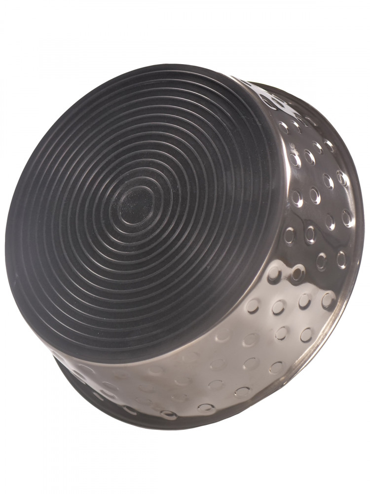 Миска Mr.Kranch из нержавеющей стали с керамическим покрытием Candy 2700 мл нескользящее основание зеленая