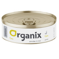 Organix Премиум консервы для собак с гусем