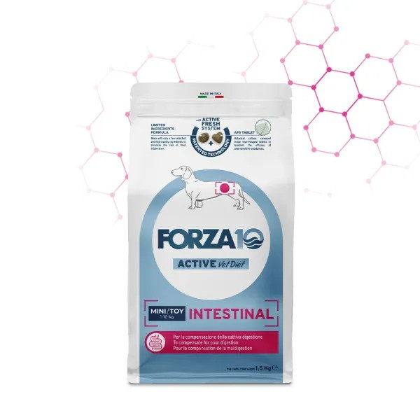 Forza10 Active Vet Diet Intestinal Mini/Toy сухой корм для собак мелких пород при проблемах пищеварения