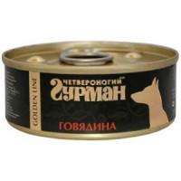 Четвероногий Гурман Golden Line с говядиной