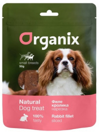 Organix Лакомства для собак малых пород &quot;Нарезка из филе кролика&quot; 100% мясо