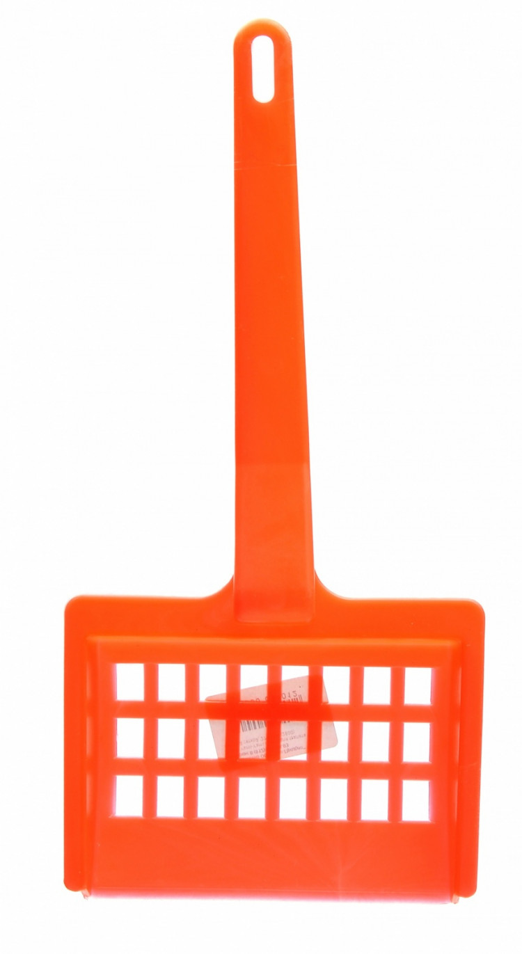 Yami-Yami Совок для кошачьего туалета с крупной сеткой, 27x13 см