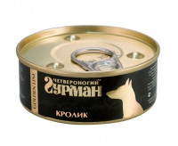 Четвероногий Гурман Golden Line с кроликом