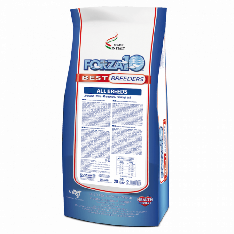Forza10 Best Breed All Breed Maiale (26/14) сухой корм для взрослых собак всех пород из свинины
