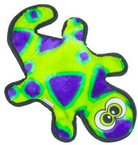 PetStages Игрушка для собак Invincibles Геккон средний 2 пищалки