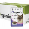 Organix - Паучи для стерилизованных кошек, с чувствительным пищеварением, Говядина в соусе