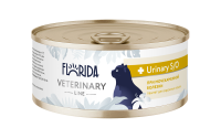 Florida vet (вет. консервы) Urinary S/O, ветеринарный влажный диетический корм для взрослых кошек при мочекаменной болезни