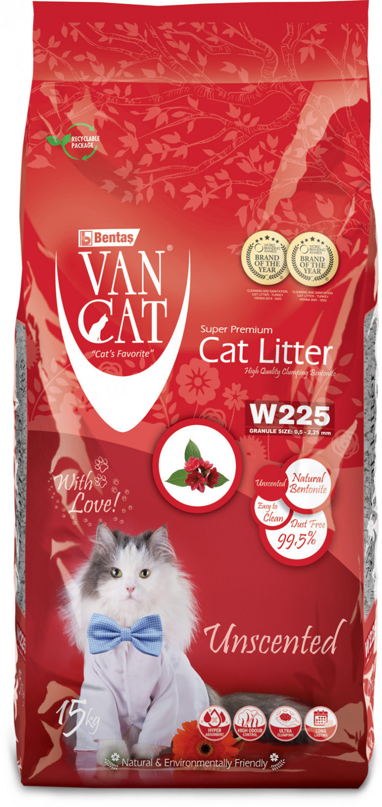 Van Cat Natural - комкующийся наполнитель