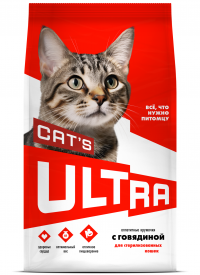 Ultra - Сухой корм для стерилизованных кошек, с говядиной