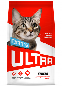 Ultra - Сухой корм для стерилизованных кошек, с рыбой
